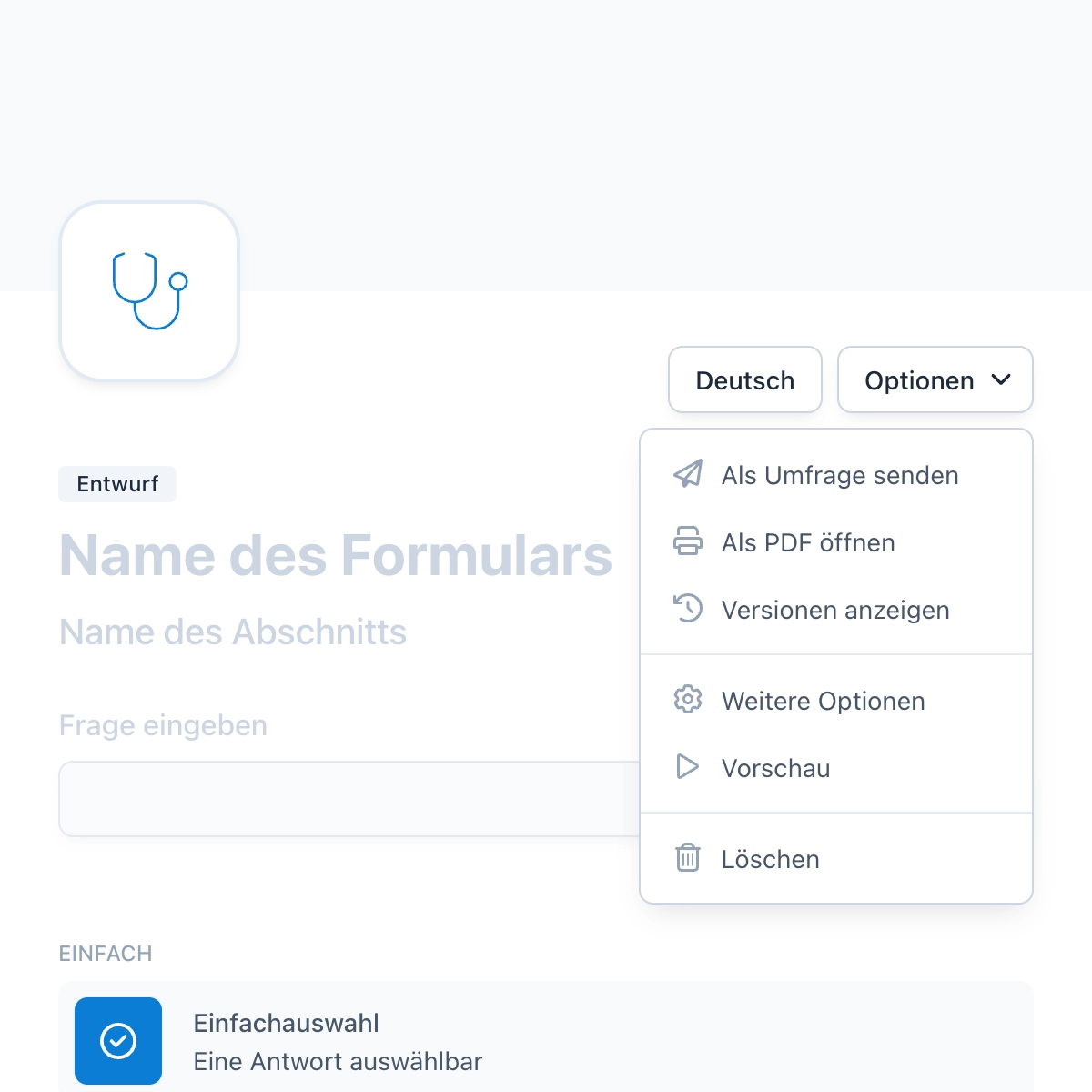 Einfache Formularerstellung