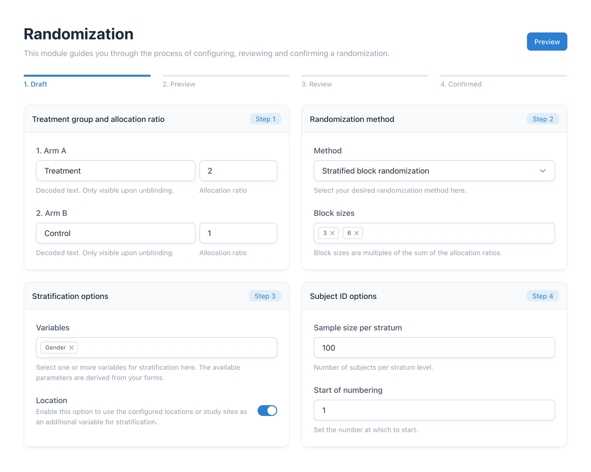 Configuration wizard