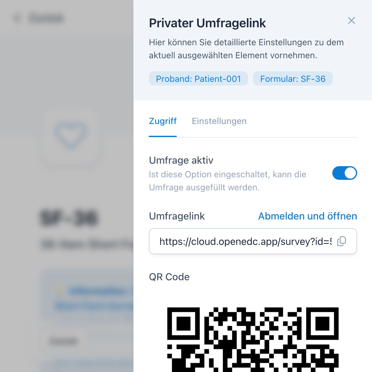 Umfragen für ePRO und eCOA